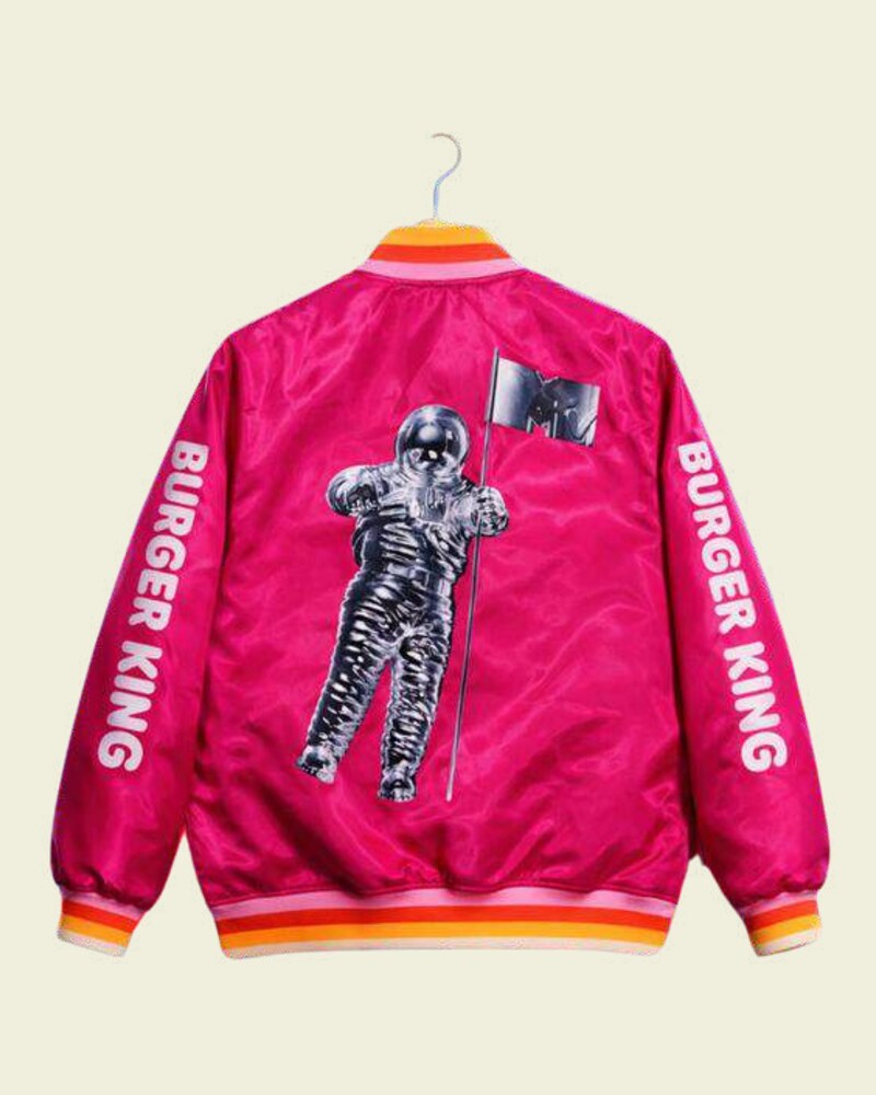 Custom merch by Send Better Swag for Burger King × MTV VMAs